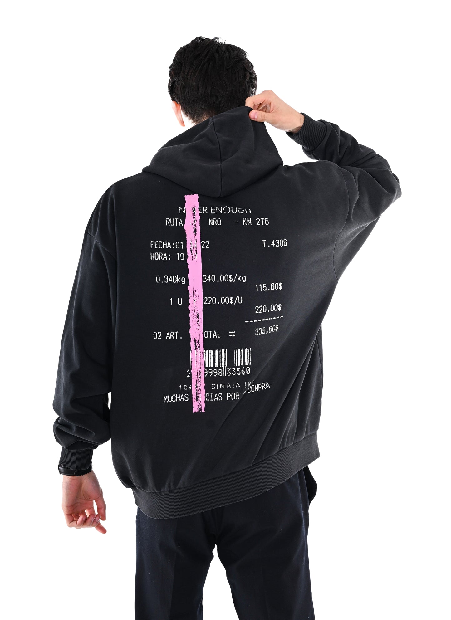 receipt hoodie