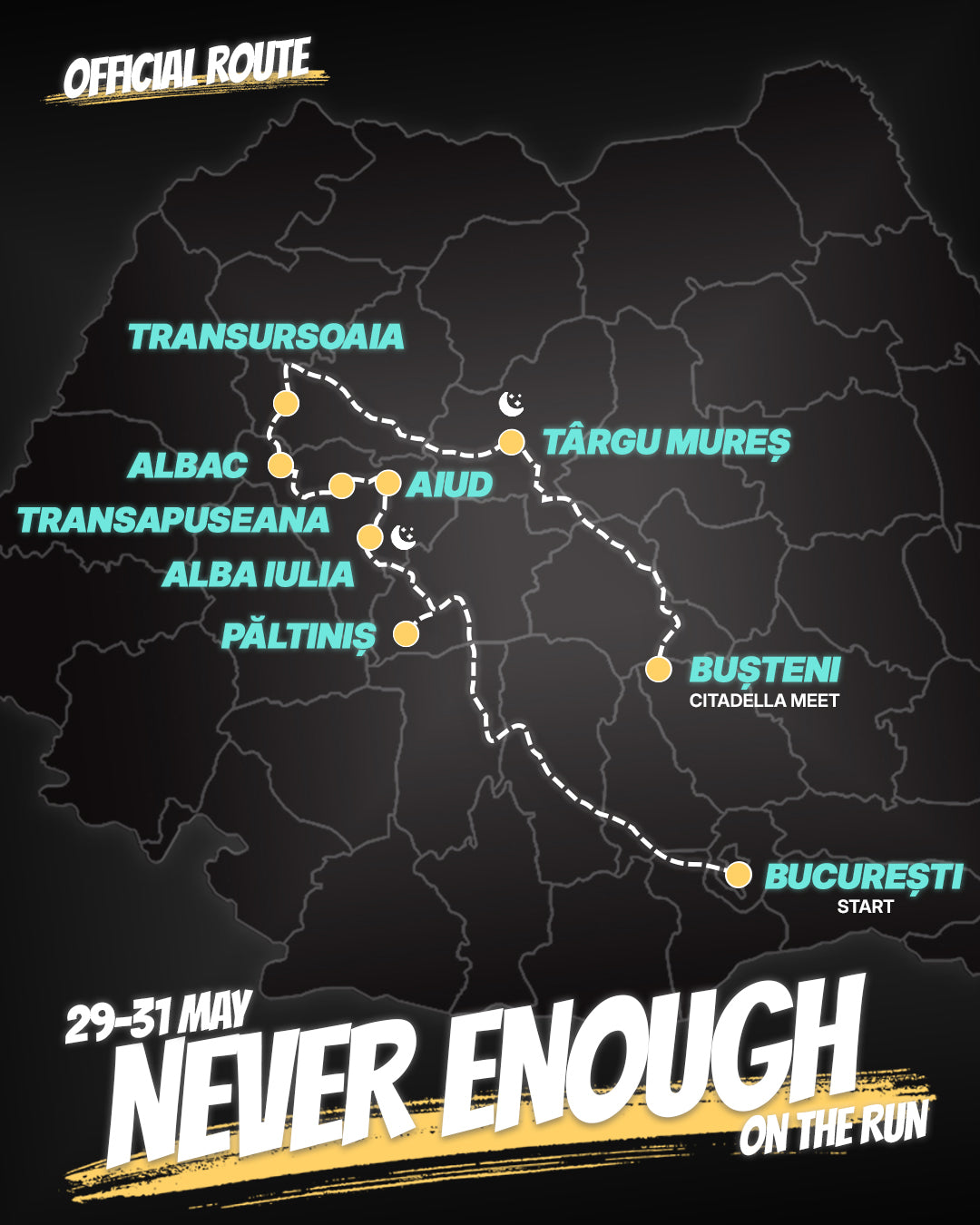 Never enough on the run